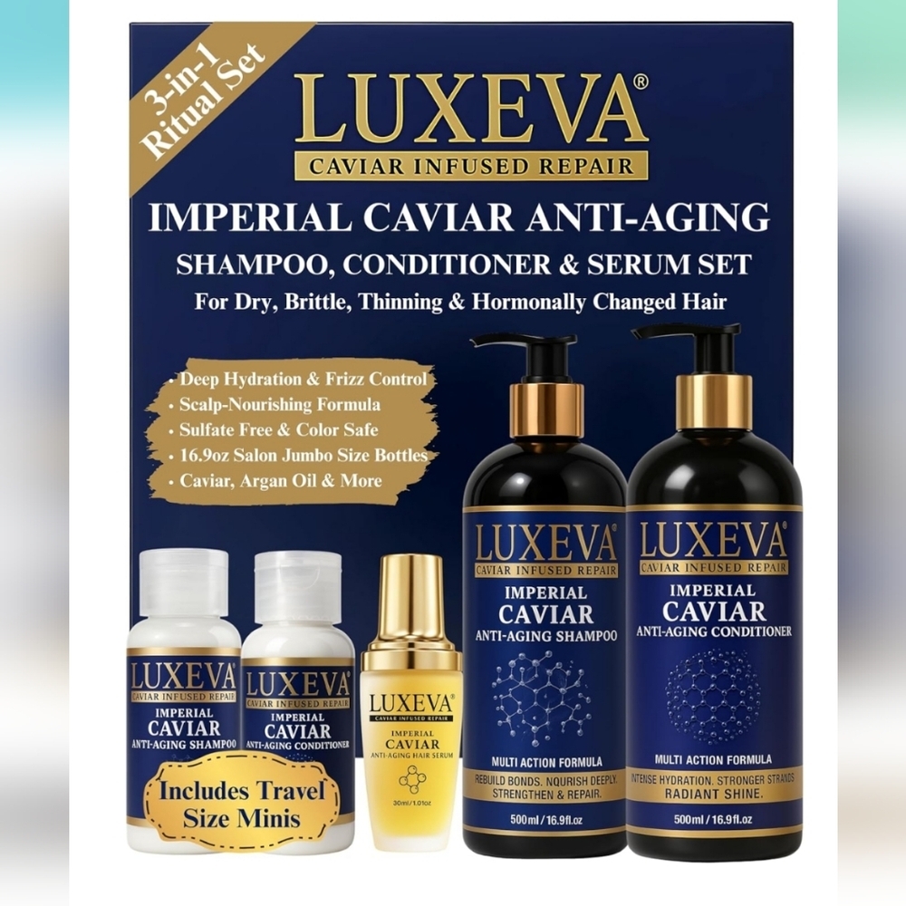 3 In 1 Hair Shampoo Kit